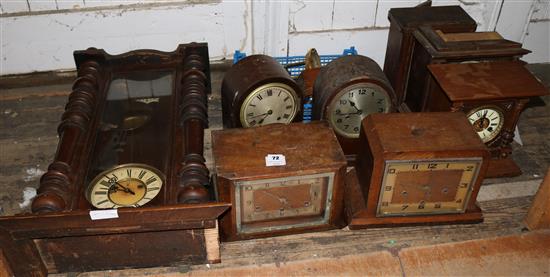 Quantity of clocks